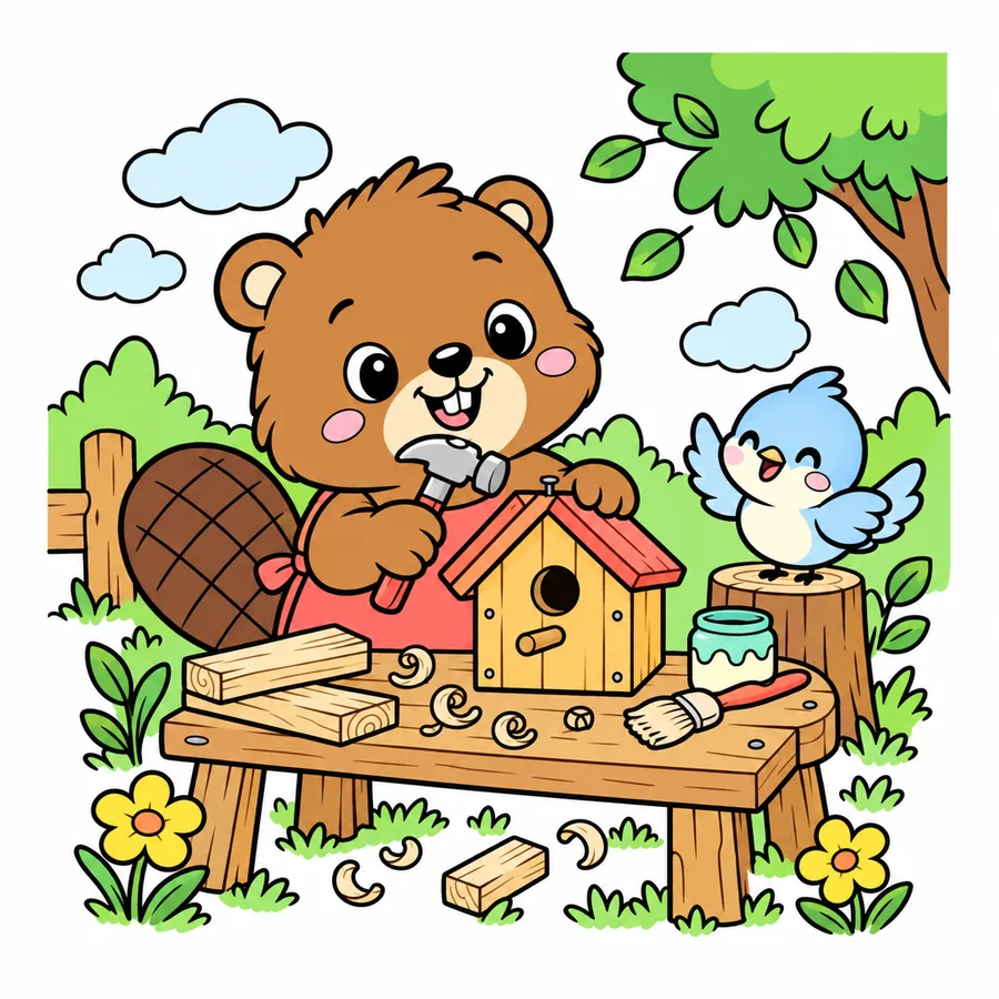 비버 새집 공방 컬러 참고본